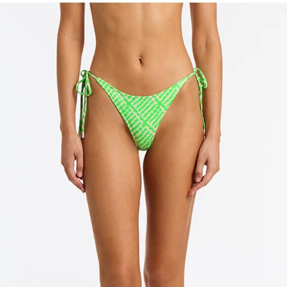 Triangl Swimwear Bikini Set Lime Green Size M/L - Picture 6 of 6